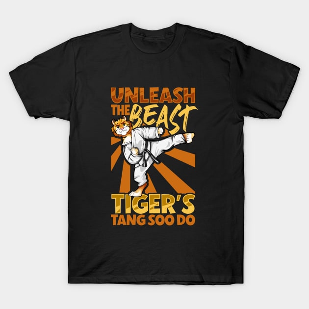 Tiger - Tang Soo Do T-Shirt by Modern Medieval Design